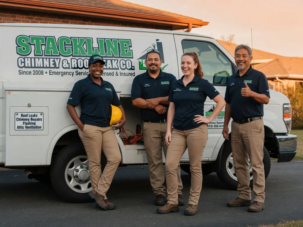 Chimney flashing repair company in Pavilion, NY